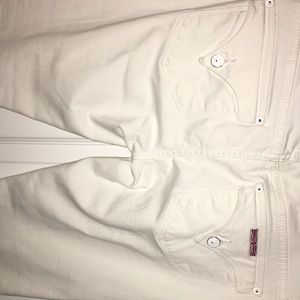 White Hudson Ankle Length Jeans Size 27